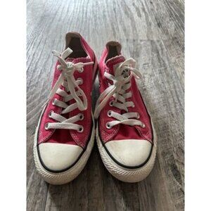 Converse Women Chuck Taylor All Star 132298F Rasberry Low Tops lace up size 7